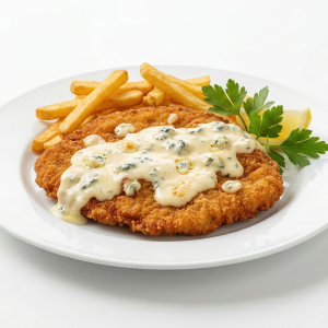 Gorgonzola-Schnitzel